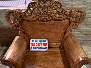 ghế đơn mẫu louis hoàng gia