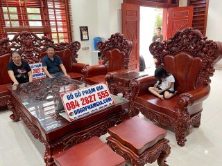 bộ bàn ghế hoàng gia tân cổ điển