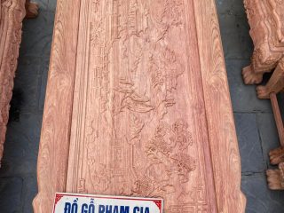 bàn minh quốc gỗ hương đá