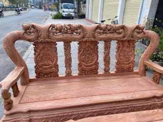 Bàn Ghế Minh Quốc Đào Chim Gỗ Hương Đá Hàng Víp (Anh Hoàng, Hà Nội) của Đồ Gỗ Phạm Gia