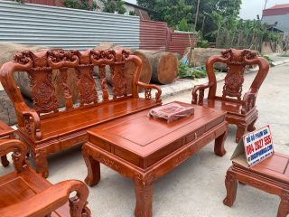 Bàn ghế minh quốc đào 6 món