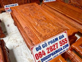 bàn gỗ hương đá soi tứ điện