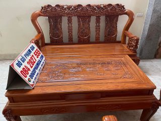 bàn ghế minh quốc voi 6 món