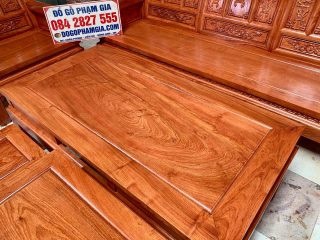 bàn trà gỗ hương đá cao cấp