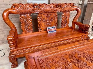 đoản dài minh quốc voi chiến gỗ hương đá