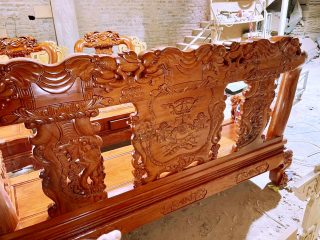 vách tựa đục tay 2 mặt