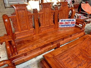 đoản dài tần thủy hoàng gỗ hương đá hàng đục tay