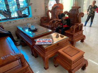 bàn ghế gỗ hương đá mẫu tần thủy hoàng