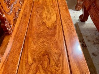 mặt đoản gỗ hương đá lựa vân