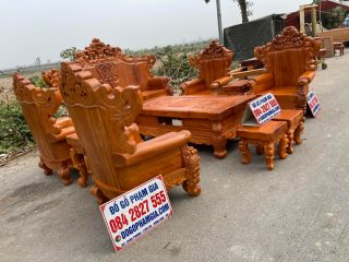 bộ bàn ghế louis hoàng gia cao cấp