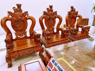 ghế đơn nghê đỉnh phượng hóa