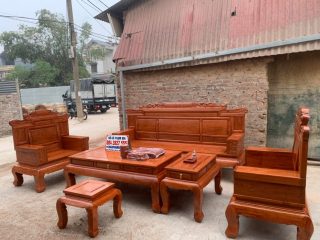 bàn ghế gỗ hương đá cao cấp