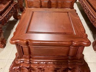 đôn kẹp gỗ hương đá