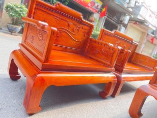 ghế đơn dáng trường rộng gỗ hương nam mỹ