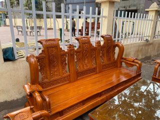 ghế dài Tần thủy hoàng hàng đục tay