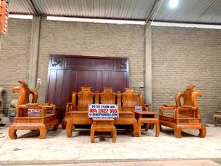 mẫu bàn ghế tần thủy hoàng 6 món