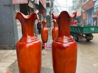 lục bình gỗ xà cừ đỏ