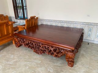 sập mai điểu gỗ gụ đẳng cấp