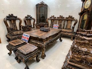 bàn ghế minh quốc nghê độc đáo