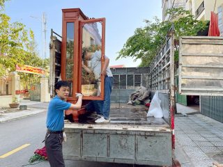 combo nội thất phòng khách được bàn giao