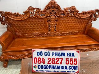 đoản dài louis hoàng gia gỗ hương đá