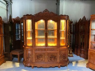 tủ rượu gỗ hương đá cao cấp