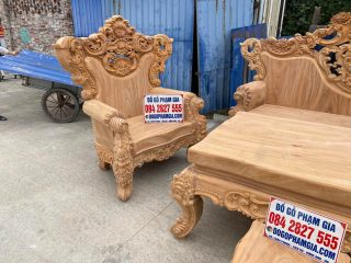 bàn ghế hoàng gia gỗ gõ đỏ nguyên khối