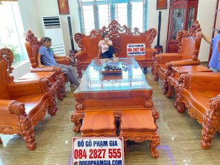 bàn ghế louis hoàng gia nguyên khối