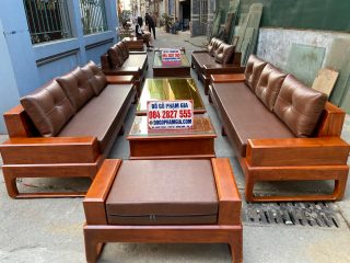 sofa zito đối gỗ hương đá