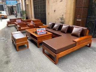 ghế băng dài góc chữ L