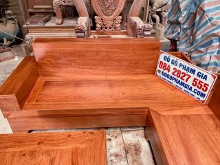 sofa gỗ góc chữ L