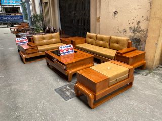 mẫu sofa zito gỗ sồi nga sang trọng