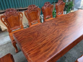 mặt bàn gỗ nguyên khối siêu dày