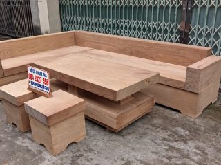 sofa gỗ gõ đỏ cao cấp