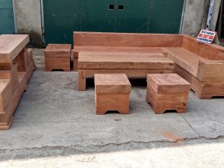 combo nôi thất phòng khách gỗ hương đá