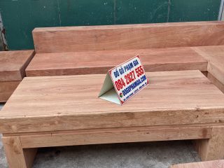 sofa nguyên khối gỗ hương đá