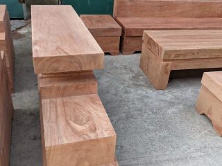 mặt kệ gỗ hương đá nguyên khối