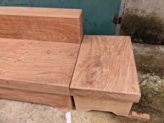 đôn to gỗ hương đá