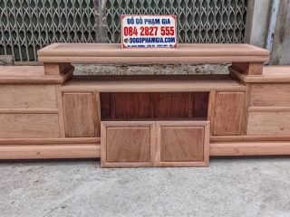 mẫu kệ tivi gỗ hương đá