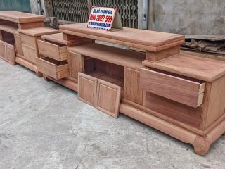 kệ tivi gỗ hương đá