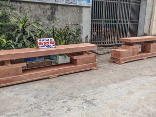 mẫu kệ tivi gỗ hương đá hiện đại