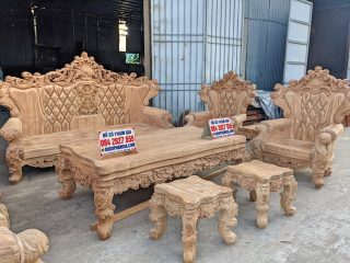 mẫu bàn ghế hoàng gia tân cổ điển