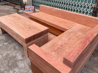 ghế băng thiết kế góc L