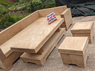 sofa gỗ gõ đỏ cao cấp chất lượng