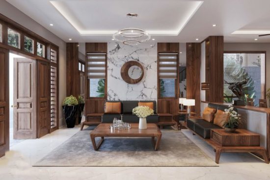 phòng khách hợp phong thủy