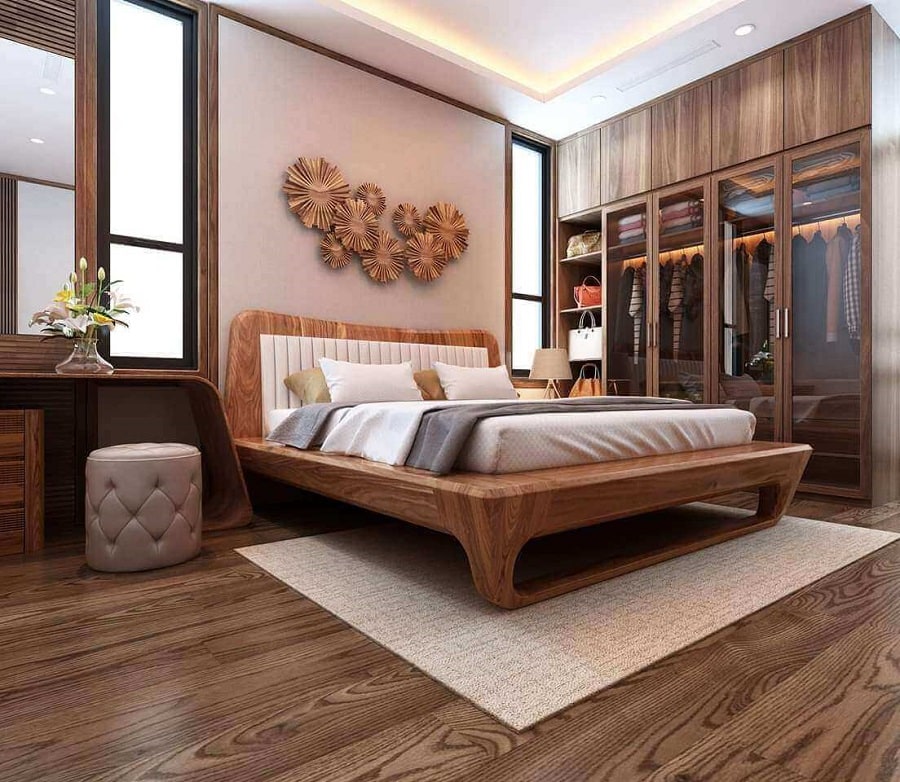 thiết kế không gian phòng ngủ
