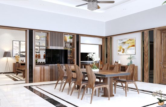 bàn ghế ăn gỗ tự nhiên