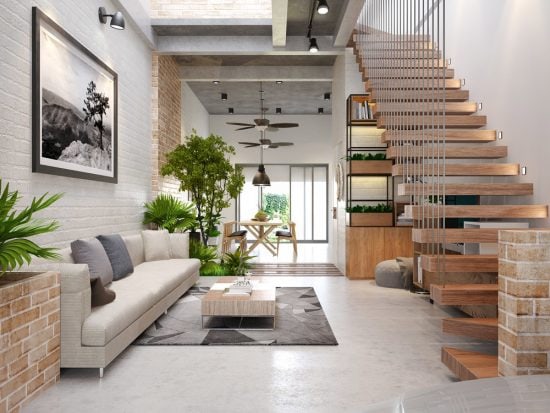 phòng khách nhà ống