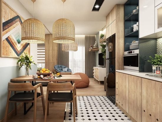 xu hướng thiết kế phòng bếp