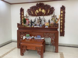 không gian phòng thờ